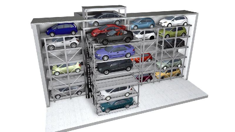 Parking semi-automatisé compact jusqu'à 22 véhicules - Crossparker 558_3