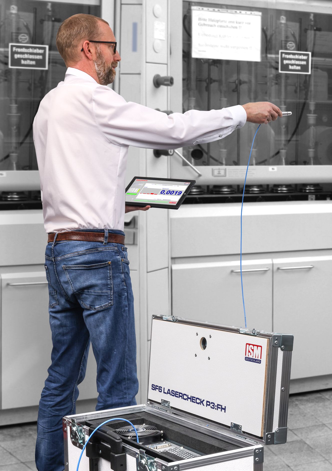 Analyseur SF6  -Test Confinement Sorbonne selon ASHRAE 110-2016_3