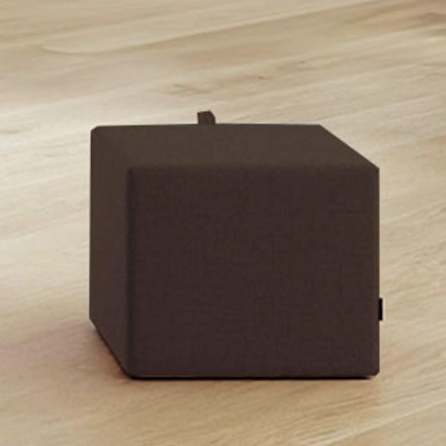 Pouf multifonction coloré esmou - marron a430_3