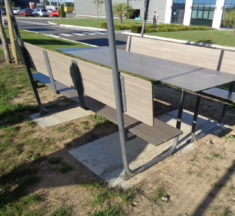 Table couverte pique-nique 8 places_3