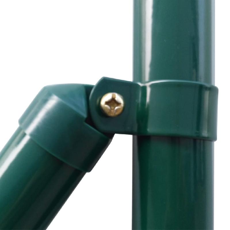 Vidaxl clôture euro acier 25 x 1,7 m vert 145765_3