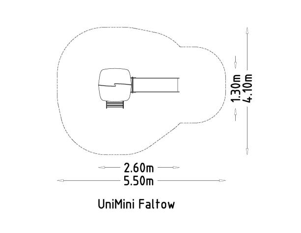 Structure multi-jeux 3 à 5 ans - Unimini Faltow - 8046361 - Hags - Poteaux bois et panneaux HPL_3