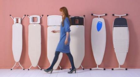 Table à repasser taille B -124 x 38 cm, pour fer vapeur - Morning Breeze - EAN8710755131844 avec support pour fer à vapeur flexible et plateau extra-stable_3