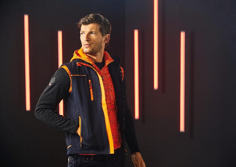 Gilet softshell Universe homme - Réf: UPFU188 - Imperméable, respirant, coupe-vent, doublure micro-polaire, U-Tex_3