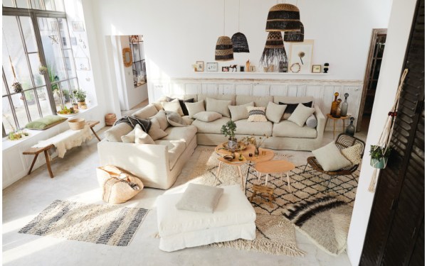 Chauffeuse d'angle Nomad 110 x 110 cm - Home Spirit - Structure en hêtre, assise Plumtex 35 kg/m3, déhoussable_3