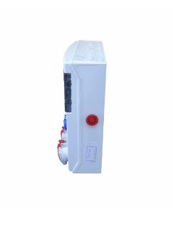 Ensemble électrique ABS IK08 / IP65 avec fenêtre modulaire teintée anti-UV