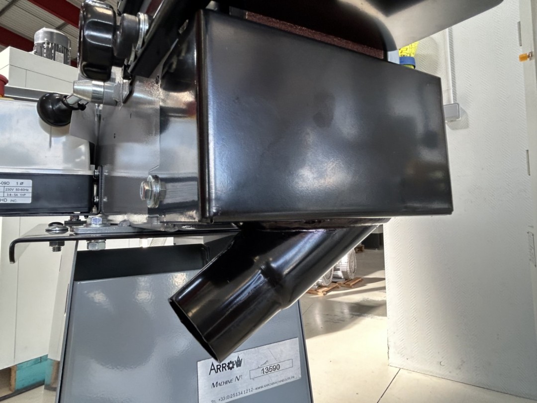 Ponceuse à bande ARROW - PB100 - Meulage de surfaces planes et arrêtes, avec base d'aspiration_3