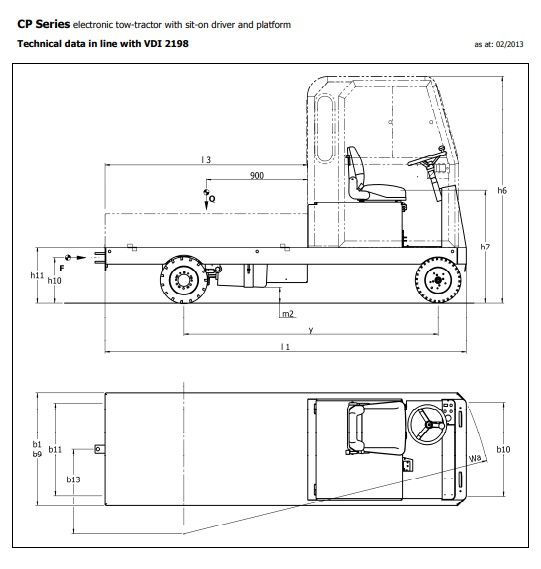 CP - Tracteur logistique ICEM - capacité de remorquage 1000 kg - opérateur assis et moteur triphasé performant_3