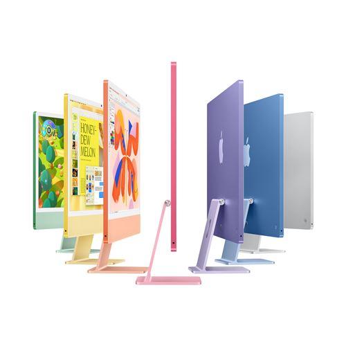 IMac 24p M4 16Go 512Go pour bureautique fluide, création légère et multimédia au quotidien - Rose_3