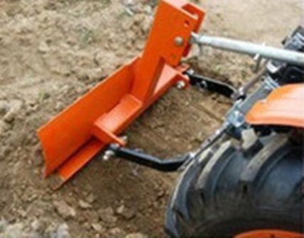 Lame fixe 1.20m pour chasser la neige avec un microtracteur