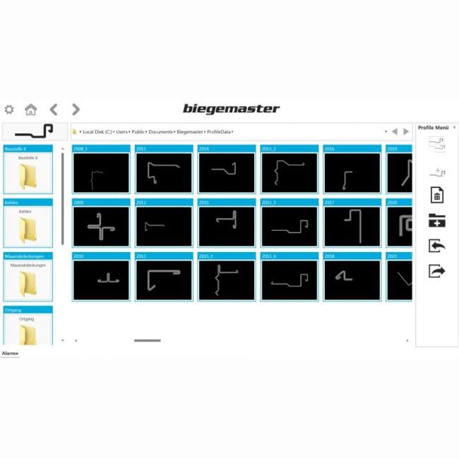 Plieuse à tablier Biegemaster - Dura 3.2,00 - Pliage tôles acier jusqu'à 2mm et 3100mm_3