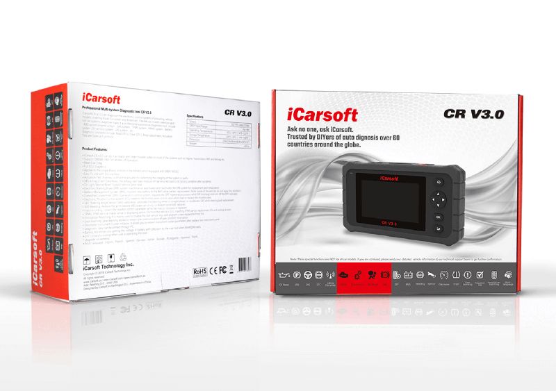 Valise diagnostic automobile multimarques icarsoft cr v3.0_3