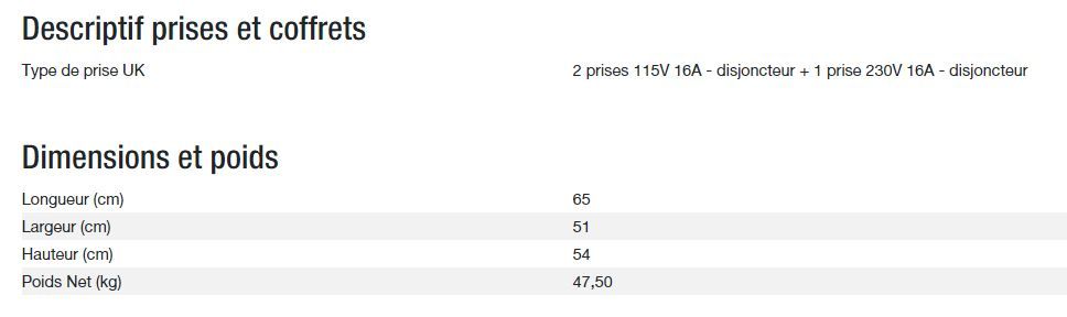 3000 XL TB UK C5 - Groupe électrogène Kohler - Gamme PERFORM - Puissance max 2,80 kW - 230V - 50 Hz_3