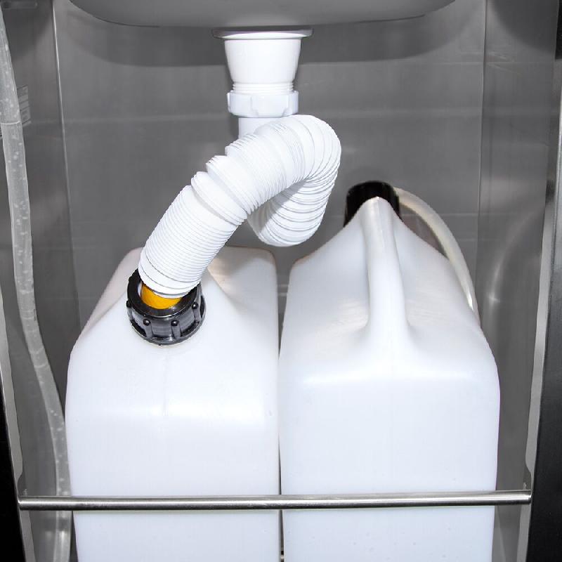 Lave-mains inox avec distributeur de savon et essuie-mains | GGM - HWBP4312PS_3