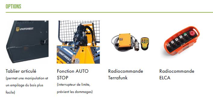 Treuil forestier 2x65 G Uniforest - double tambour 6.5T pour tracteur 80Cv usage intensif_3