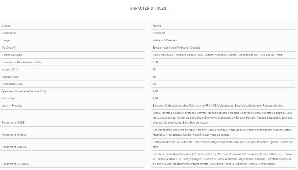 Noël H1 - Plateau en bois gravé au laser - Simply à box - L18 x H10 x P54 cm - Made in France_3