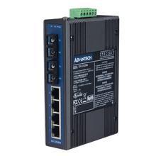 Switch industriel Rail DIN - 4 ports Ethernet 10/100Mbps + 2 ports Fibres mono-mode - Référence EKI-2526M-AE Advantech_3