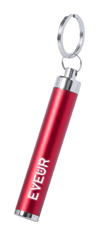 Porte-clés lampe de poche - plastique avec 1 LED - gravure lumineuse - livré avec piles bouton_3