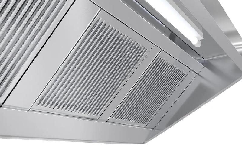 Hotte professionnelle dynamique 200x70 cm (moteur intégré)_3