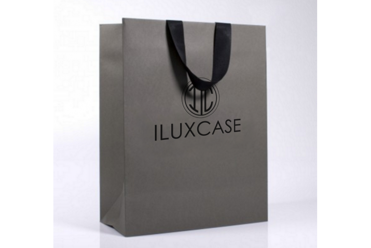 Sac luxe personnalisable sur-mesure - Made in Factory - Papier couché, kraft ou embossé, poignées variées, impression premium_3