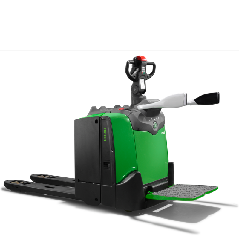 Transpalette électrique autoporté P300 pour vos opérations de manutention en Isère et Rhône   -  disponible en achat neuf et en location de courte à longue durée_3