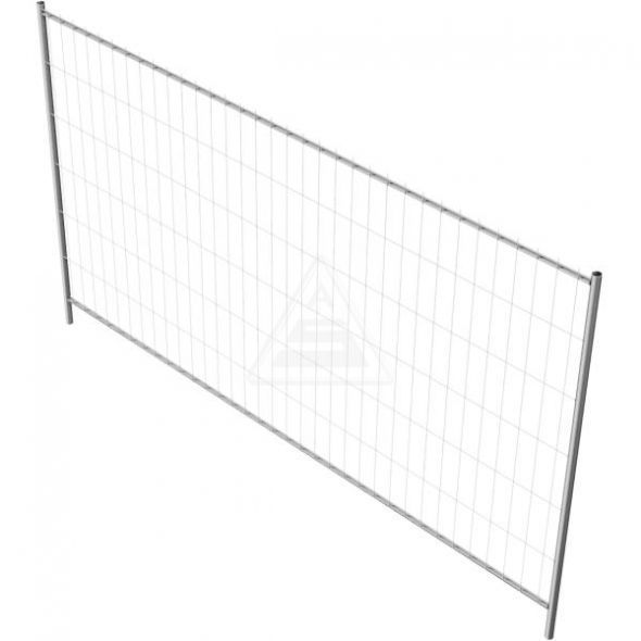 Grille de chantier mobile pré-galvanisée - Standard - Schake - Ø42,4 mm - anti-escalade_3