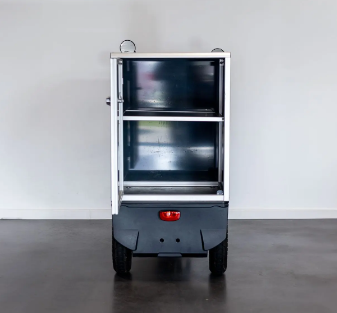 Triporteur électrique Cobrane A1 - avec caisson cargo - Charge embarquée 100kg - Compact et polyvalent_3