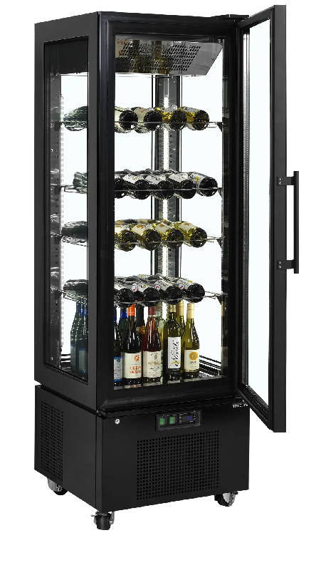 Vitrine réfrigérée UPD400-C Noir TEFCOLD_3