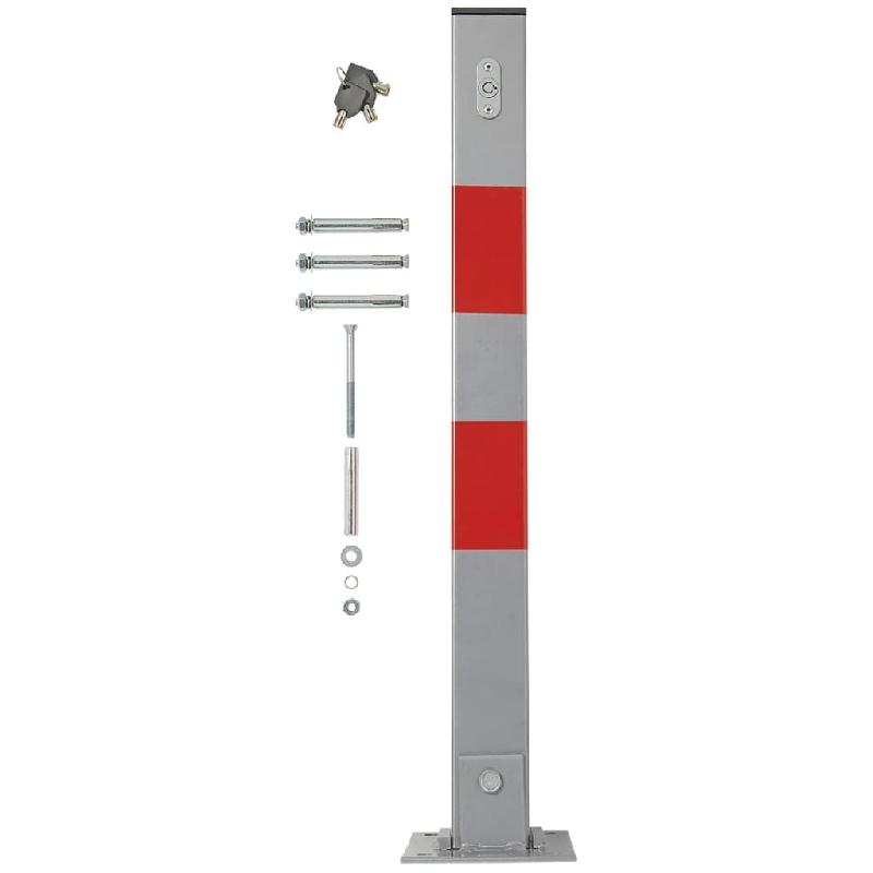Proplus poteau de stationnement avec serrure 424700_3