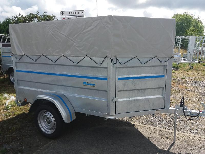 Remorque pour transport d'animaux - 2,50 X 1,20 X 0,99M - 500/750 KG - MAGNUM 500M3_3