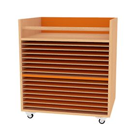 Système de rangement pour dessins format raisin