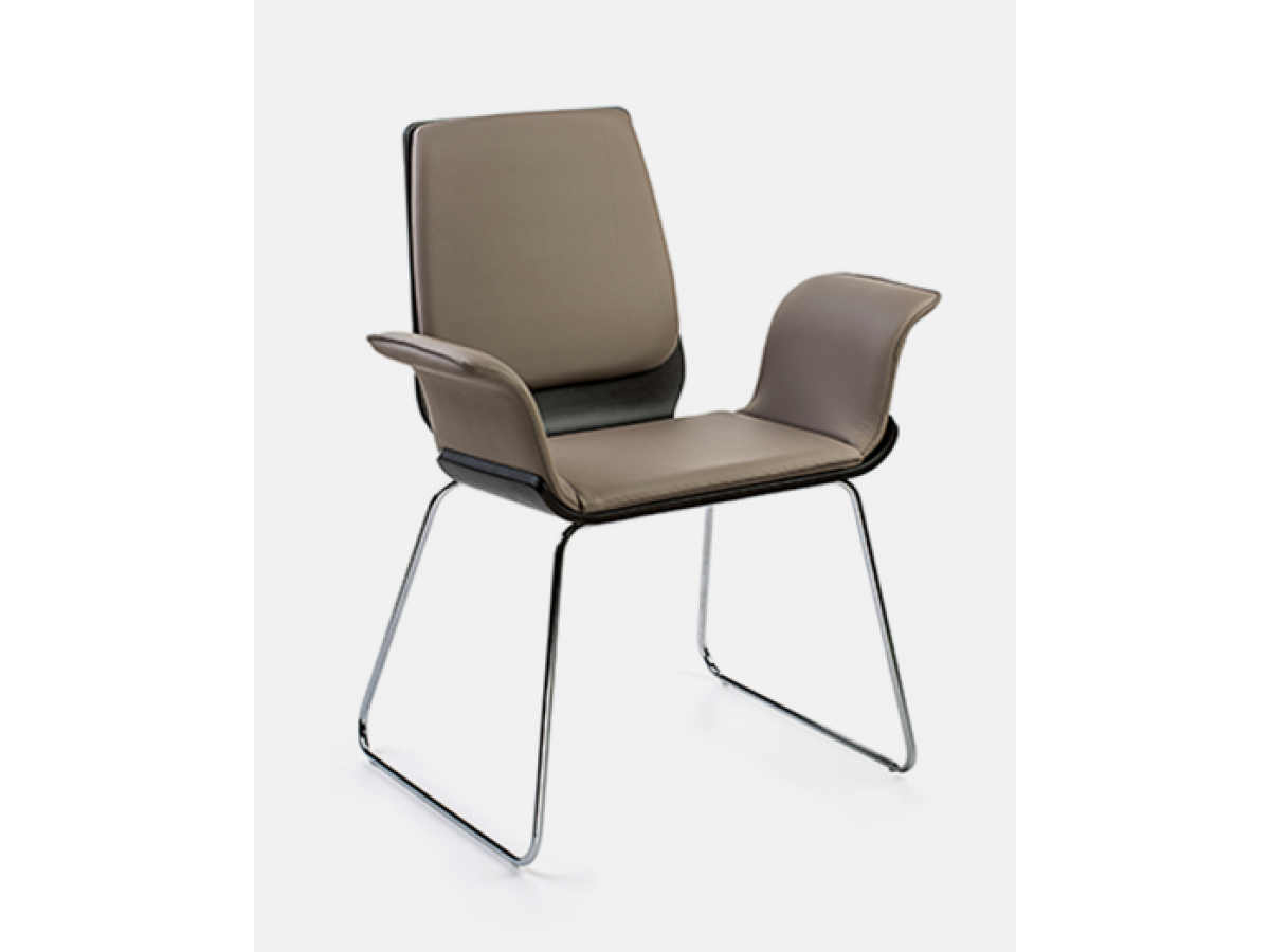 Chaise d'accueil stylée, confortable et ergonomique - SPERA avec options et finitions variées_3