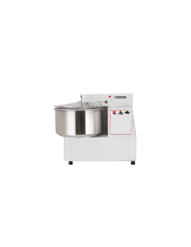 Pétrin professionnel Pizza Group - 53 litres à spirale - cuve et tête fixe_3
