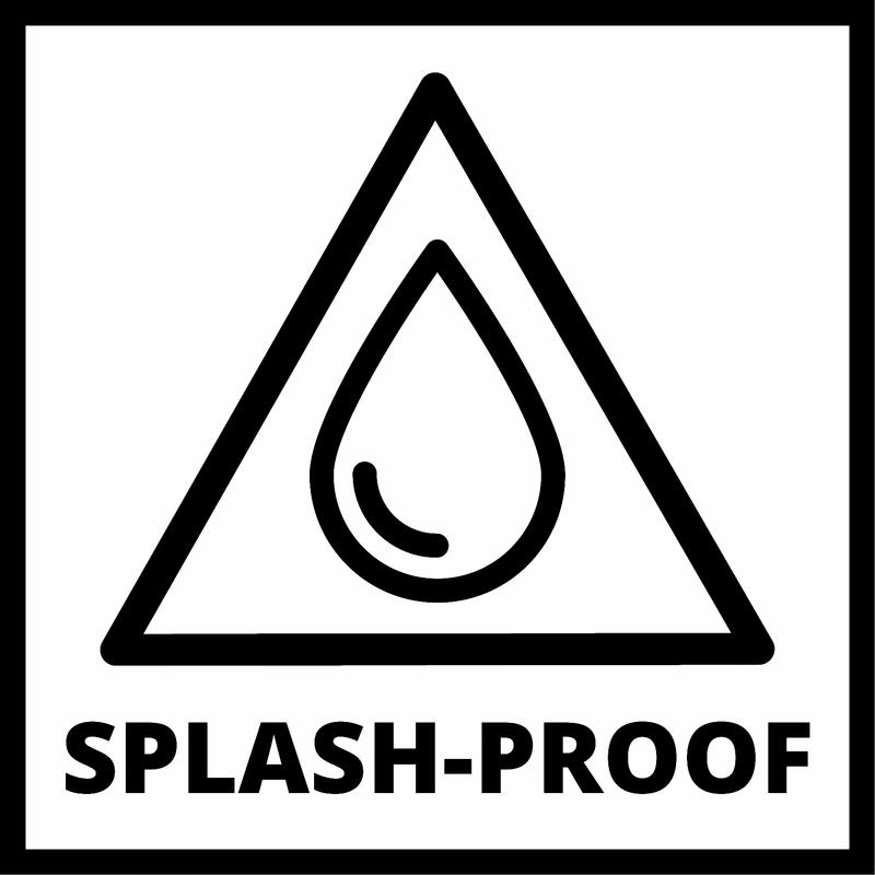 Mallette de rangement E-Box M55/40 Einhell - Résistante aux éclaboussures, capacité 30 kg, avec doublure en mousse_3