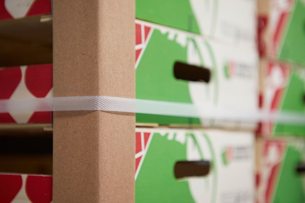 E-maturi - Machines pour cerclage de palettes - Plasticband avec robot applicateur de cornières - Plus de 70 options personnalisables_3