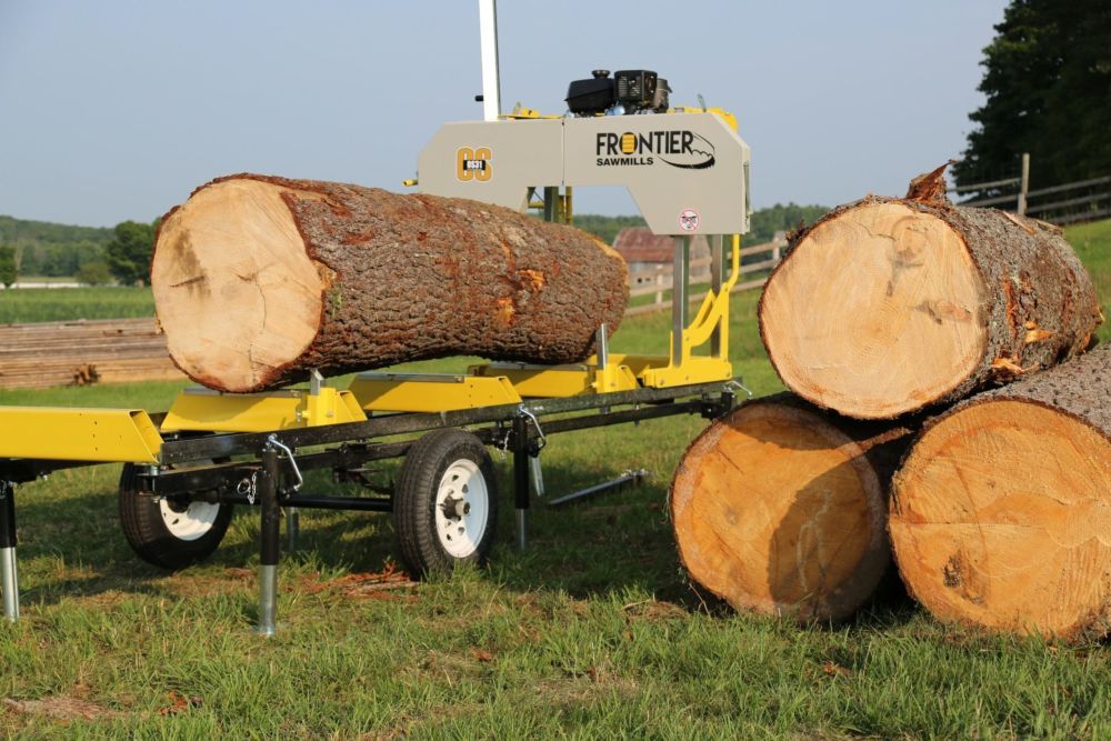 Frontier OS31, scierie mobile pour utilisation intensive