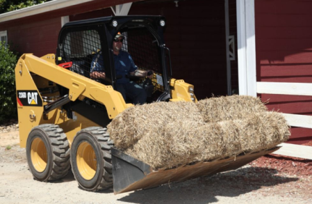 Chargeurs compacts rigides sur pneus caterpillar 236d_3