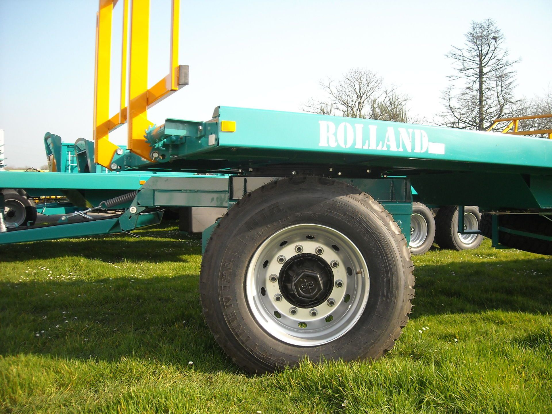 Remorque plateau agricole CH 11506 - Golpais - caisse 11 500 mm - PTAC 21 000 kg - essieux suspendus et treuils avant_3