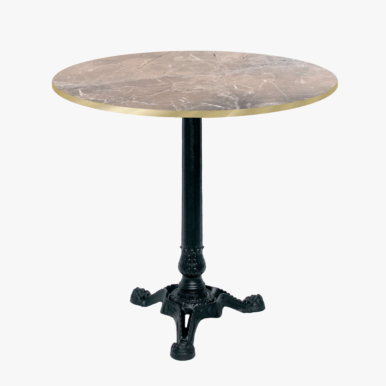 Table bistrot Bistrotab - piétement en fonte, choix de plateaux sur mesure, usage intérieur et extérieur_3