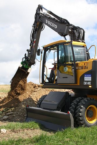 Système d'attache rapide Volvo compatible tiltrotator