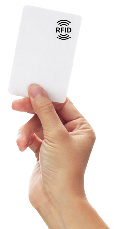 Badge RFID personnalisable pour le contrôle d'accès, le suivi postal, la gestion de stocks et la traçabilité - IBCARD_3