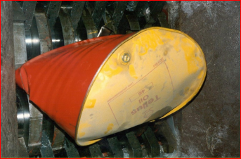 Broyeur industriel pour emballages souillés ou propres