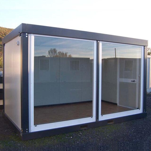 Bungalow Neuf Bulle de Vente V1 Série Renforcée 4 mètres - façade vitrée, surface utile 8,8 m²_3