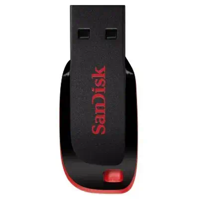 SanDisk Cruzer Blade lecteur USB flash 64 Go USB Type-A 2.0 Noir, Rouge_3
