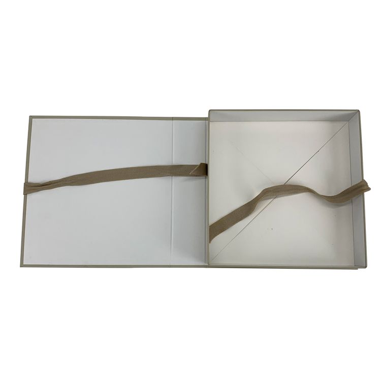 Boîtes de rangement pliantes en carton - tirage en couleurs de tache - 25*24*6 cm - zeal-x packaging - modèle zxp-40201_3