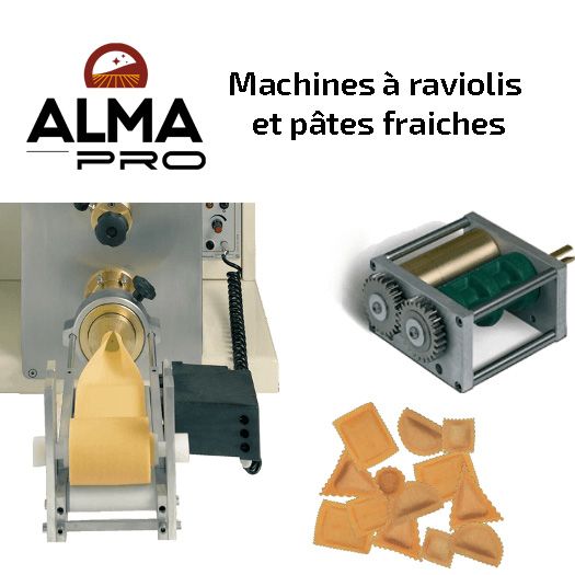 Raviolatrice BE90 adaptée à la production artisanale de raviolis