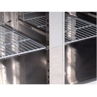 Table réfrigérée négative centrale GN 1/1 profondeur 700 - 2 portes | L2g - GN2100BT_3