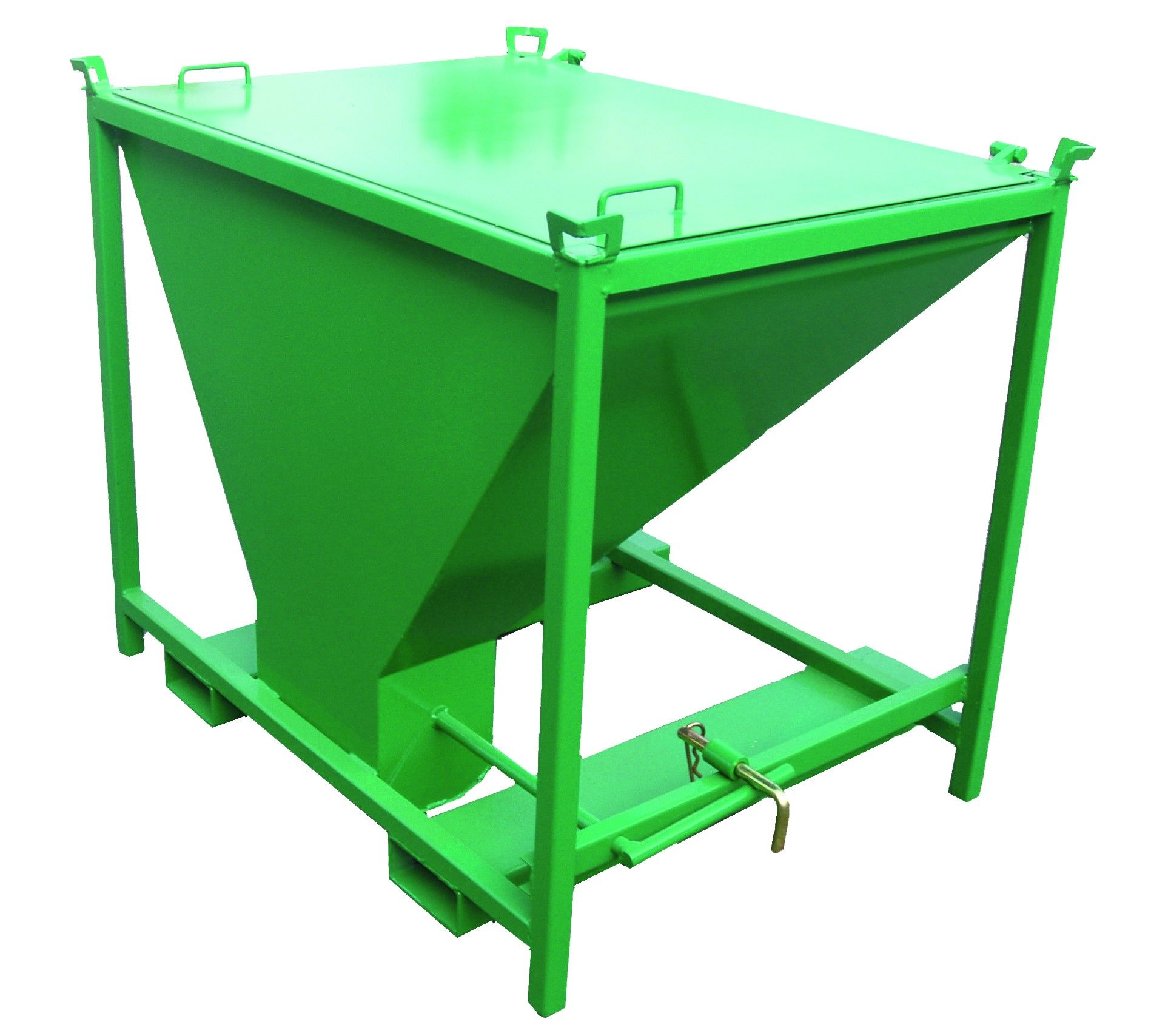 Trémie pour big bag - geco - manutentionnée au chariot élévateur_3