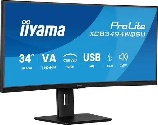 Iiyama ProLite XCB3494WQSU-B1 écran plat de PC 86,4 cm (34