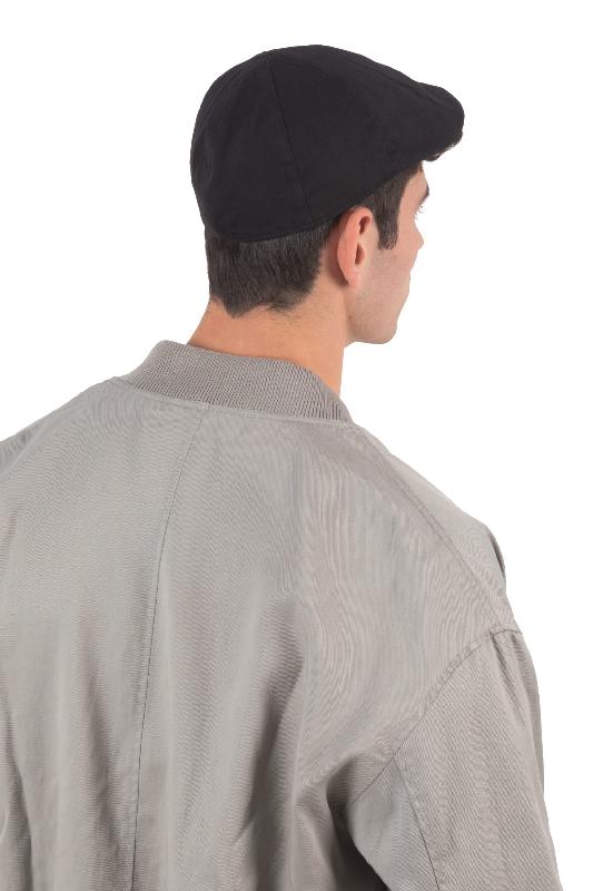 Casquette Duckbill légère et résistante en coton noir
